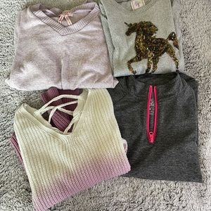Girls sweater bundle